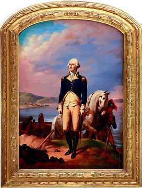George Washington Oil Painting by Herring, James