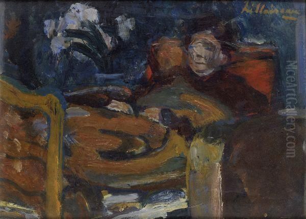 Sans Titre Oil Painting by Georges Hillaireau