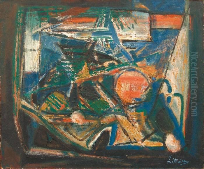 Nature Morte Oil Painting by Georges Hillaireau