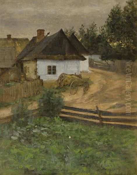 Zagrody Oil Painting by Samuel Hirszenberg