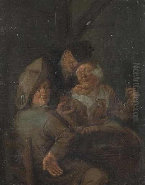 Schenkeninterieur. Oil Painting by John Holland