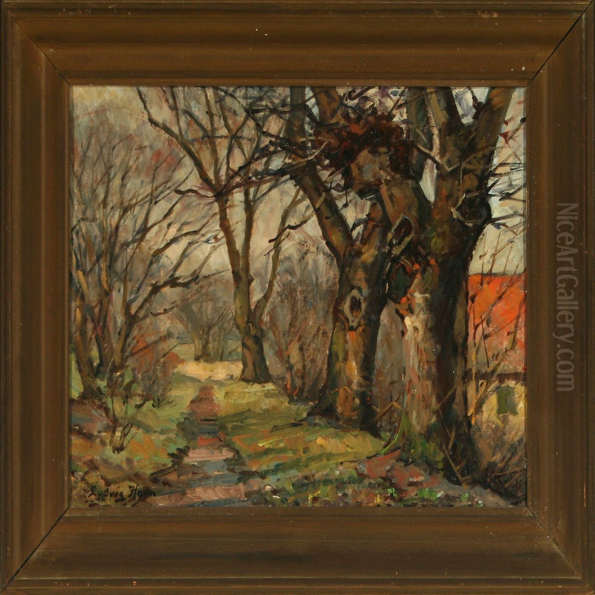 Kastelsvolden Oil Painting by Ludvig Holm
