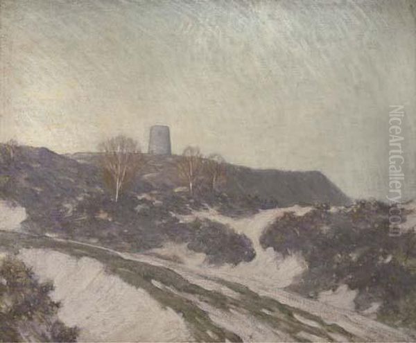 The Watch Tower, Tenby Oil Painting by Charles Holmes