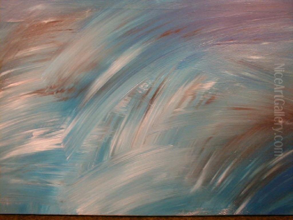 Abstract Oil On Blocked Canvas. Oil Painting by Holmes, Sir Richard Rivington