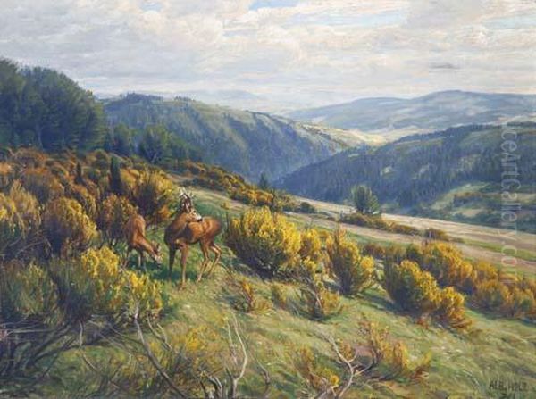 Untitled Oil Painting by Albert Holz