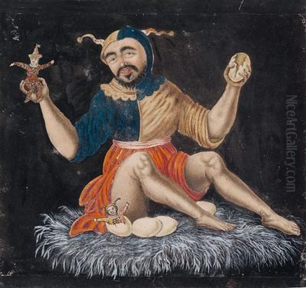 Das Narrennest Oil Painting by Hendrick I Hondius