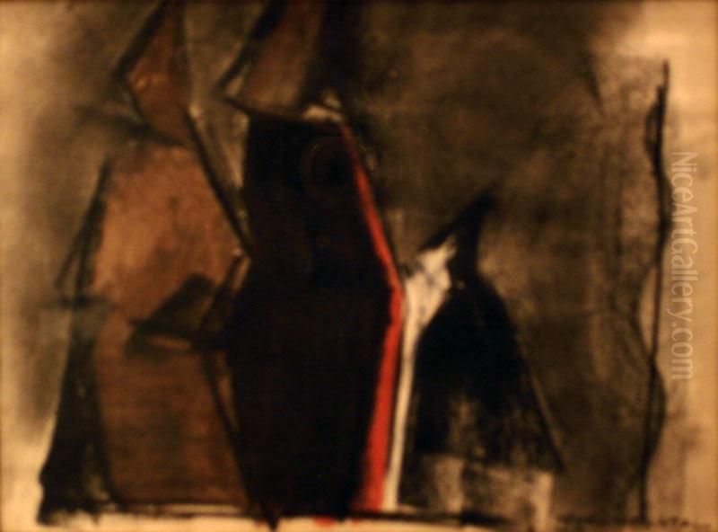 La Procession Oil Painting by Henri Hourtal