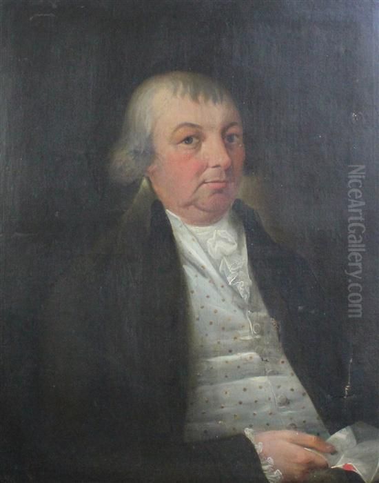 Portrait Of Lord Hislop Oil Painting by Thomas Hudson