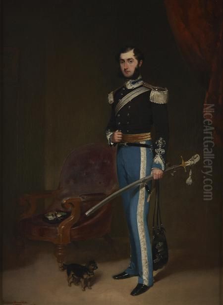 (19th Century)
Portrait Of A Gentleman Oil Painting by Stephen Humble