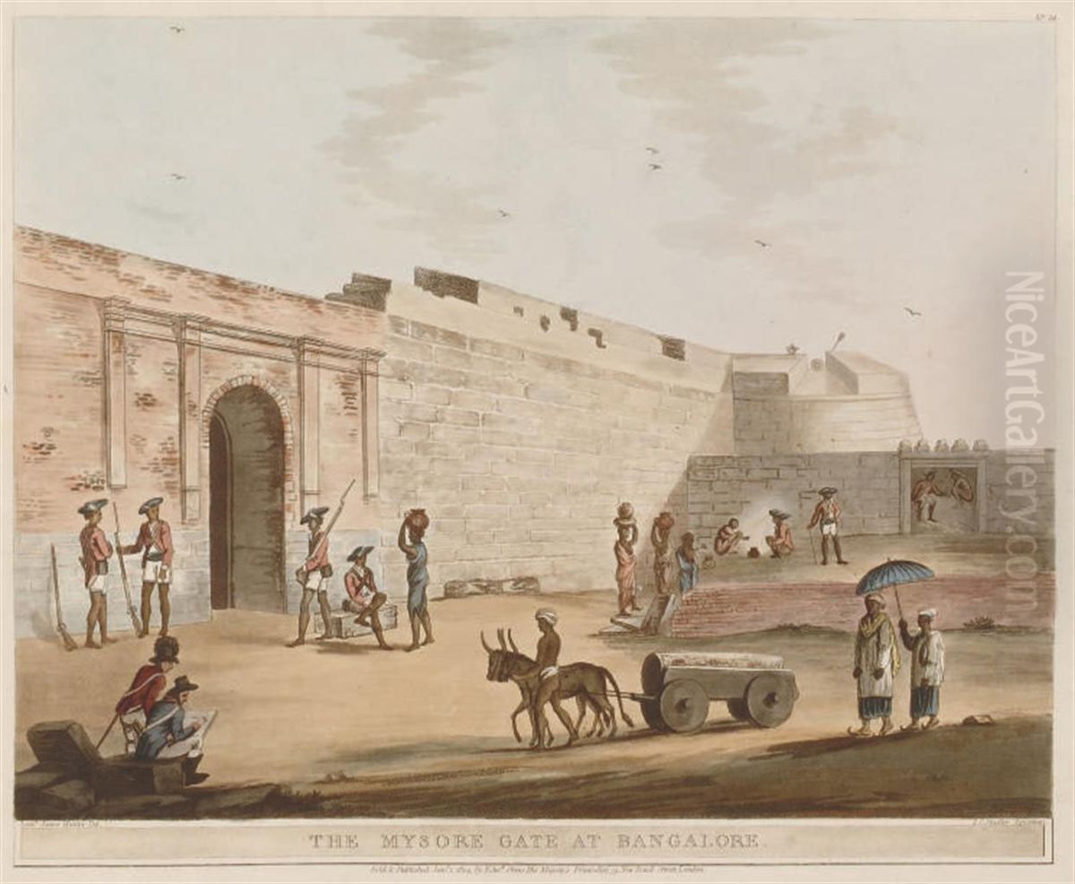 Hyder Ally's Tomb Oil Painting by Hunter, Lieutenant James