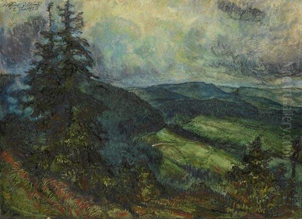 Harzrand Bei Goslar Oil Painting by Arthur Illies