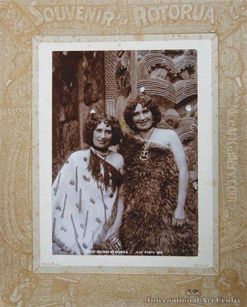 Twin Guides Of Whaka Oil Painting by Arthur Illies