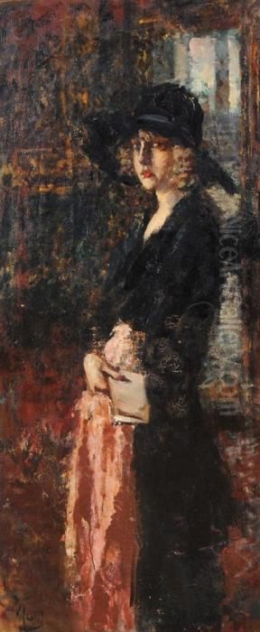 La Lettera Oil Painting by Irolli Vincenzo