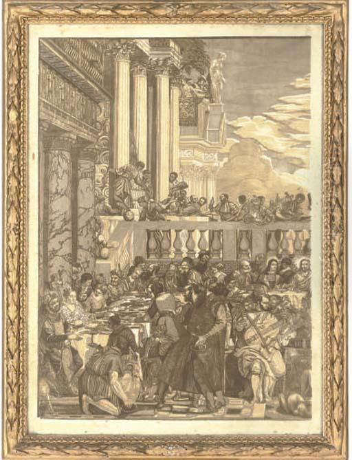 The Last Supper Oil Painting by John Baptist Jackson