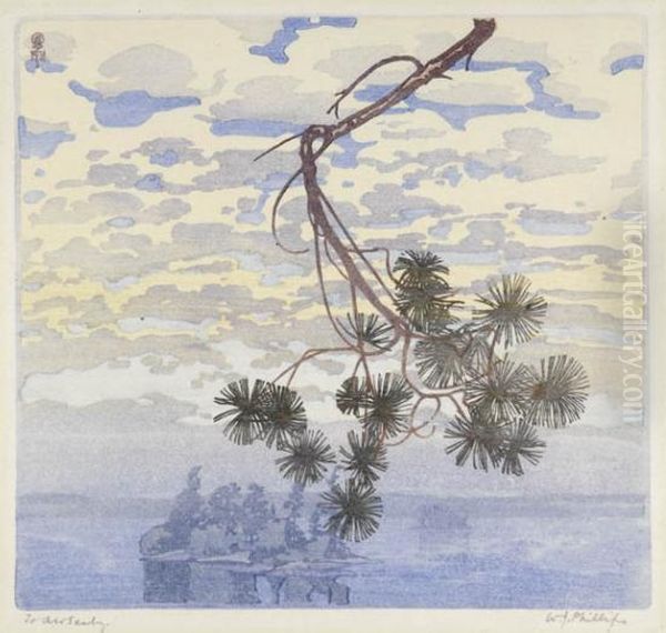 Morning Oil Painting by Walter John James