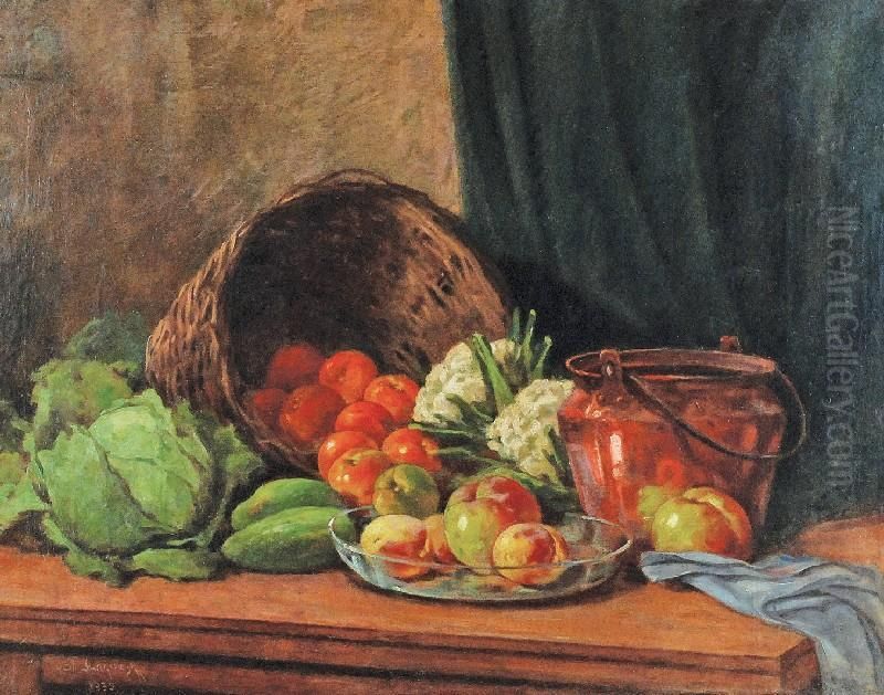 Martwa Natura Oil Painting by Stanislaw Jankowski