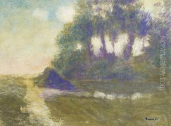 Les Grands Arbres Oil Painting by Sigismond Jeanes