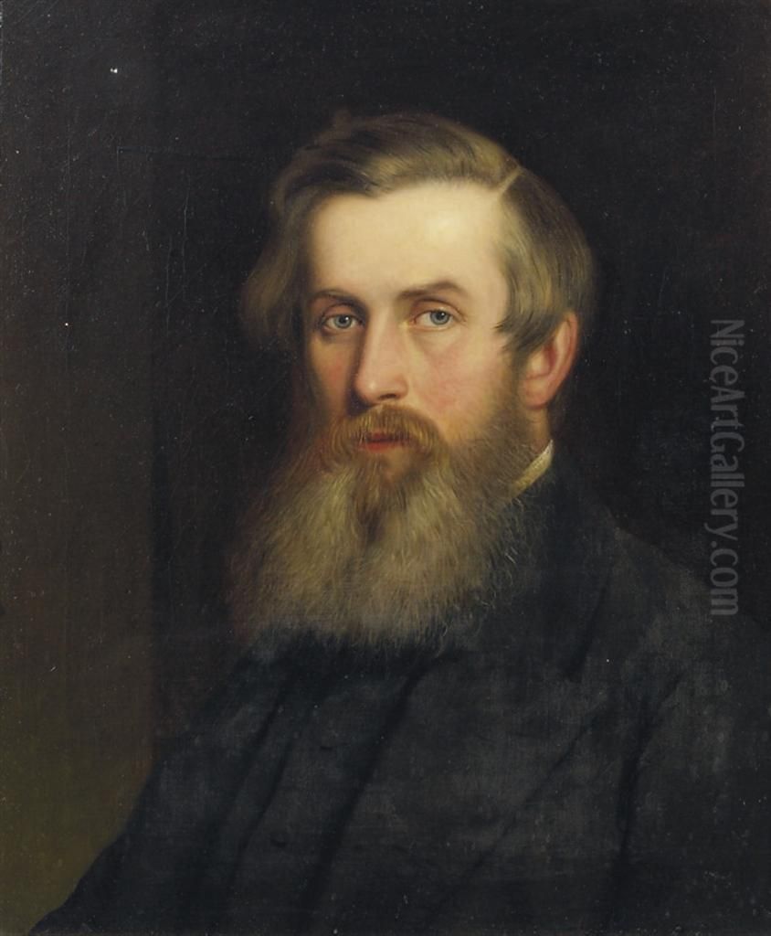 Portrait Of Francis Alexander Keith-falconer Oil Painting by John Godwin Williams