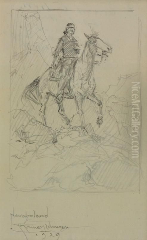 Navaholand Oil Painting by Frank Johnson