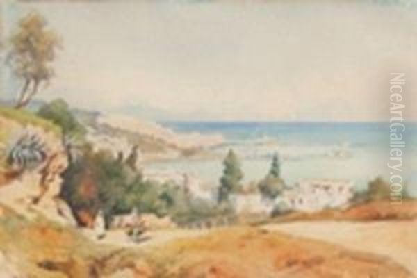 Alger Oil Painting by Ellen Jolin