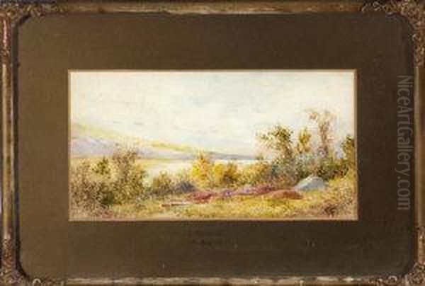 Elterwater Oil Painting by John Rock Jones