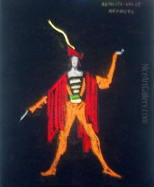 Mephisto Valse Oil Painting by Robert Edmond Jones