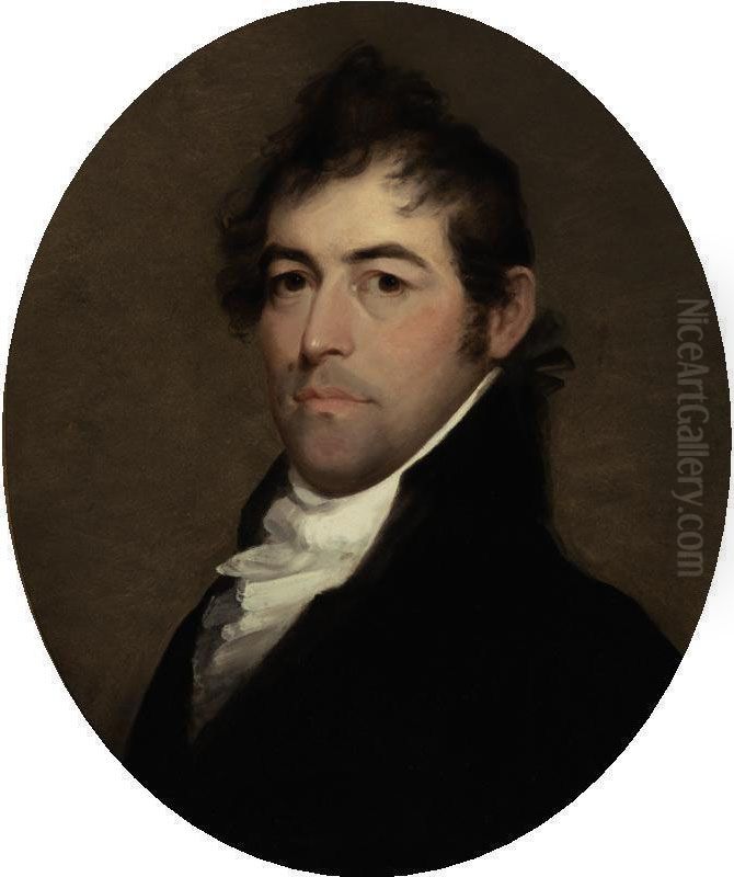 Dr. William Hall Richardson Oil Painting by Matthew Harris Jouett