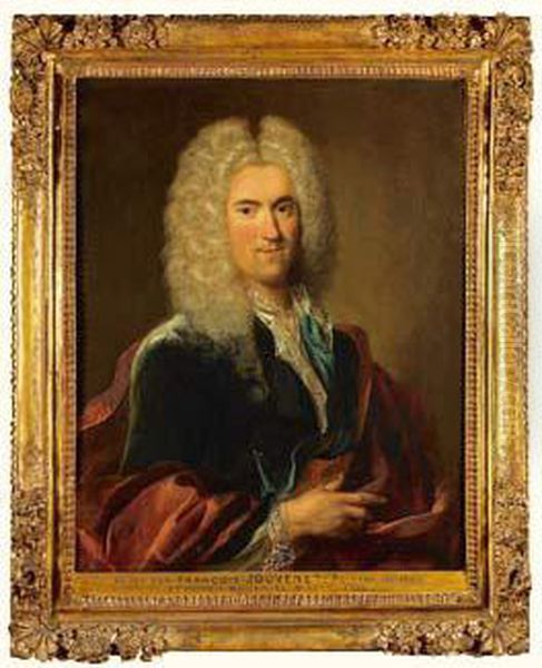 Portrait D'homme Oil Painting by Jean-baptiste Jouvenet