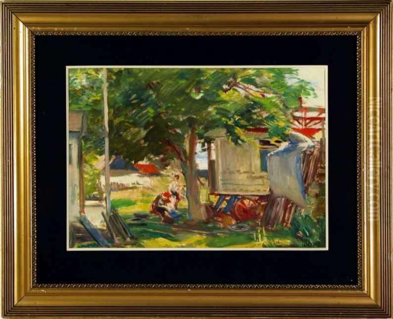 Zivot U Koloto
E
U Oil Painting by Juhas