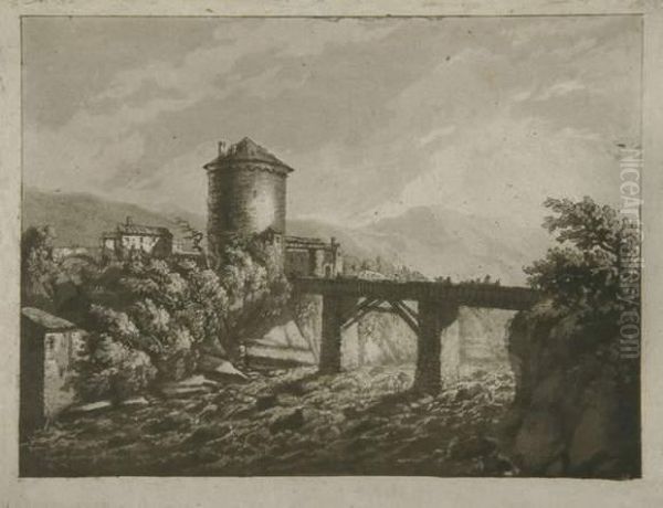 Ansichten Aus Tirol Oil Painting by Ferdinand Junck