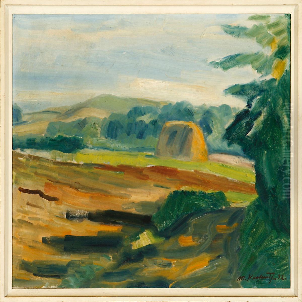 Scenery Oil Painting by Martin Kaalund-Jorgensen