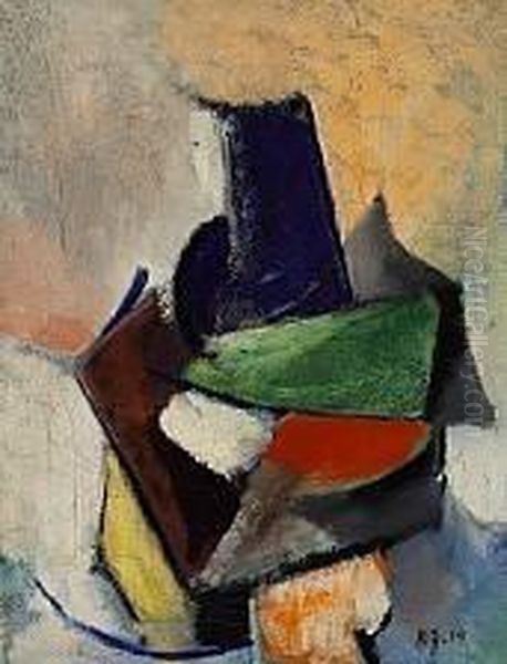 Composition Oil Painting by Martin Kaalund-Jorgensen