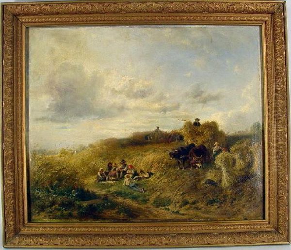 Hayers Atlunchtime Oil Painting by Kappes, Alfred