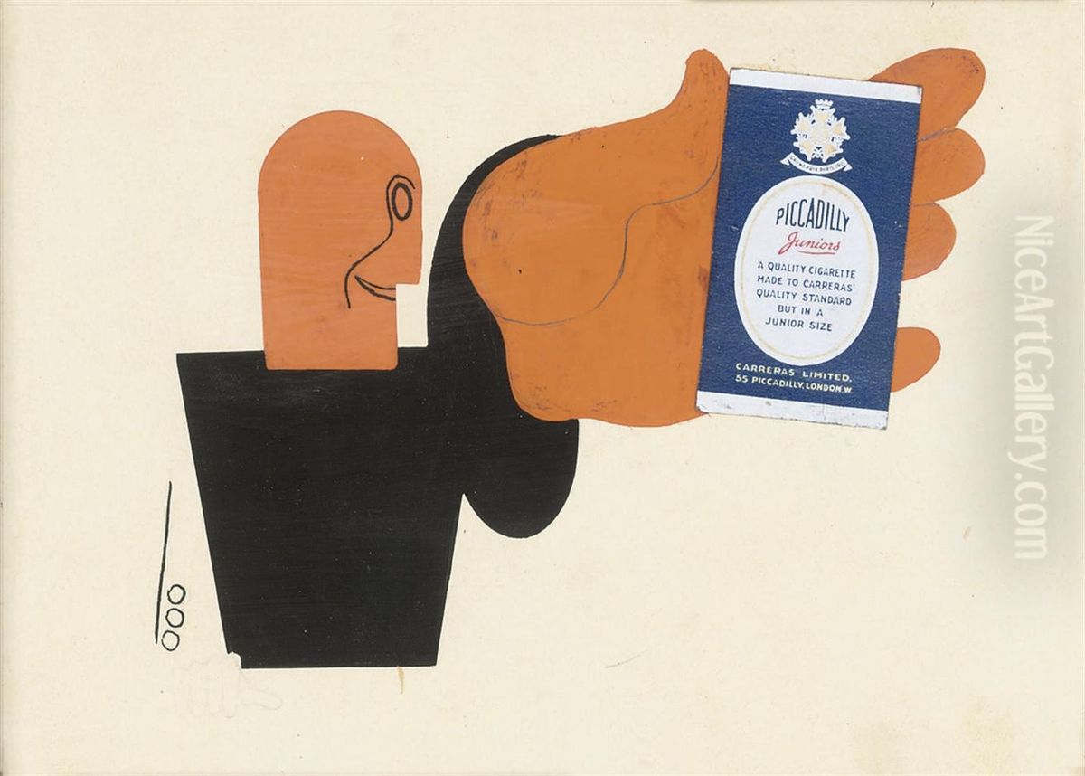 Piccadilly Juniors Oil Painting by Edward Mcknight Kauffer