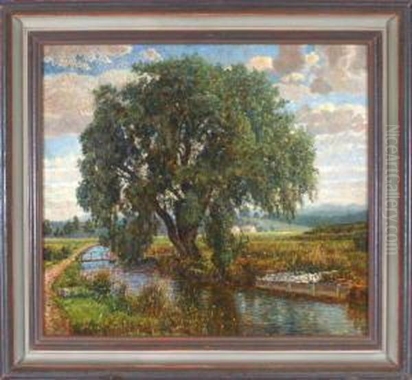 Onhe Titel Oil Painting by Paul Kauzmann