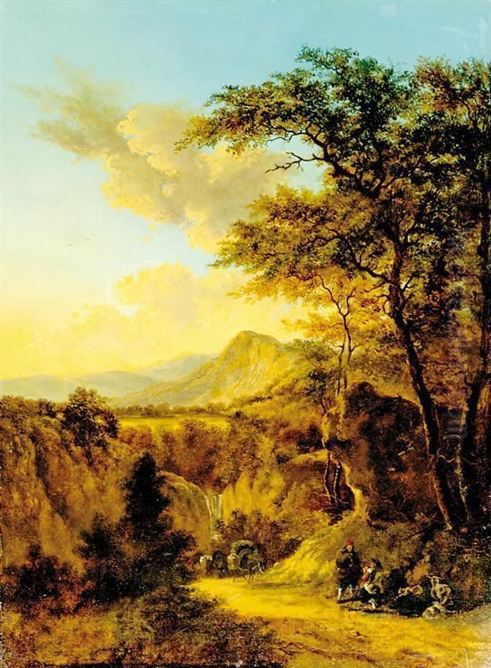 Landscape Oil Painting by John Frederick Kensett