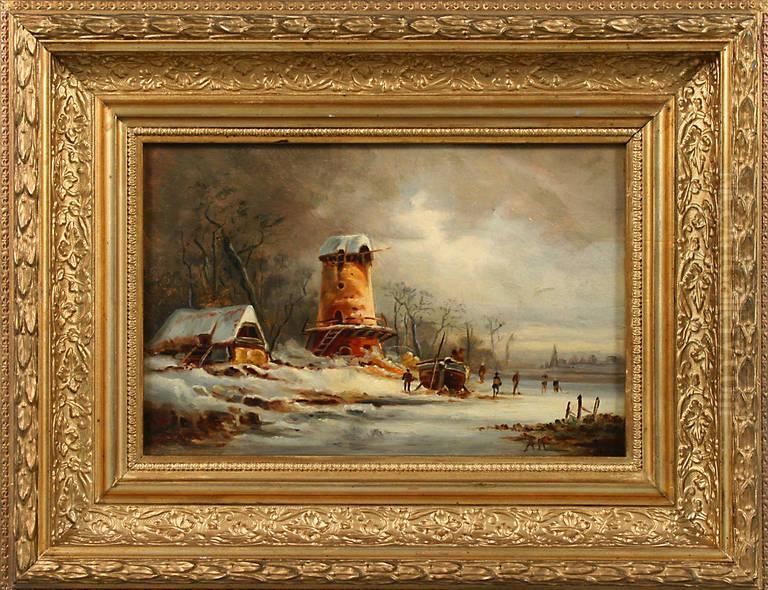 Untitled Oil Painting by Anna Elisabeth Kerling