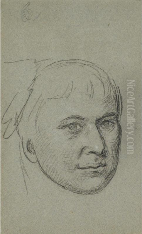 Amiskquew, Minominee Oil Painting by Charles Bird King