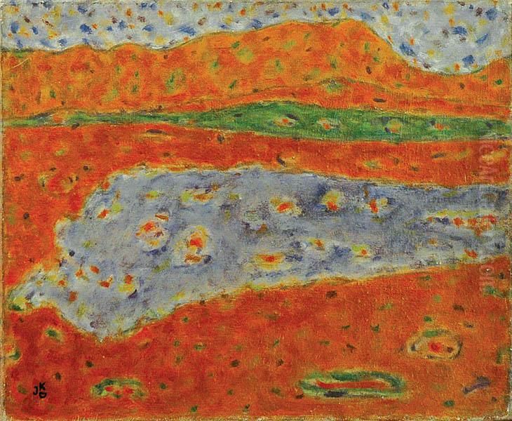 Pejzaz Oil Painting by Jecheskiel Dawid Kirszenbaum