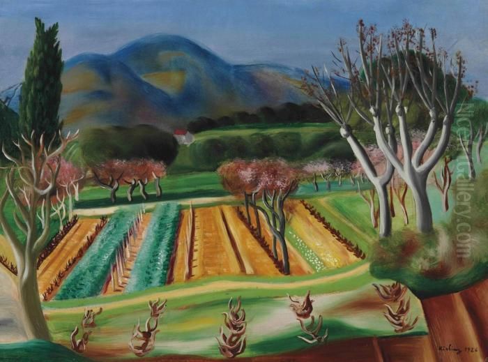 Saint-tropez Oil Painting by Jean Kisling