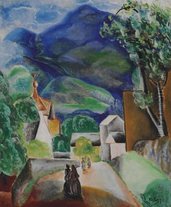 Provence Oil Painting by Jean Kisling