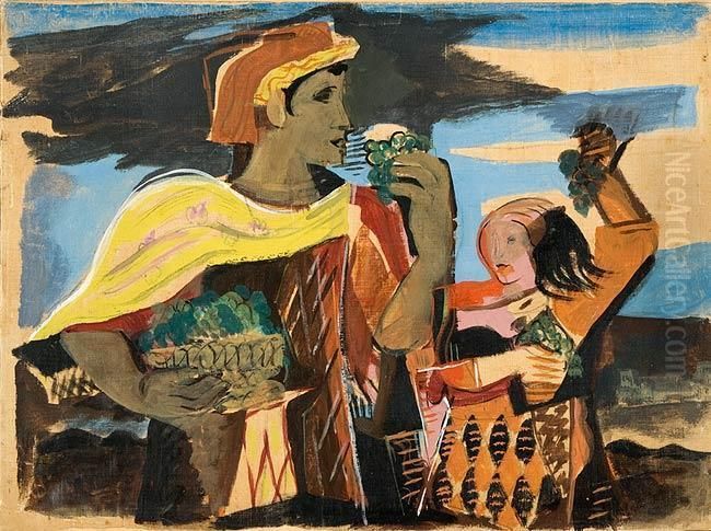 Mythologische Szene Oil Painting by Cesar Klein