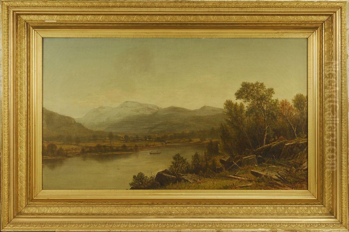 Summer Afternoon On The Susquehanna Oil Painting by Charles Wilson Knapp