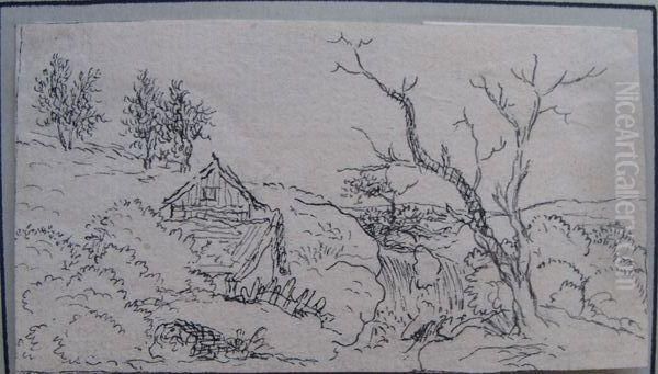 Paysage Oil Painting by Ferdinand Kobell