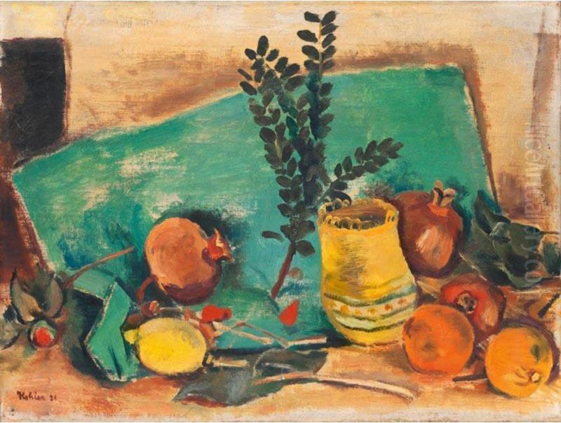 Still Life Oil Painting by Albert Stefan Kohler