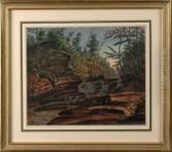Landscape Oil Painting by Kollner, Augustus