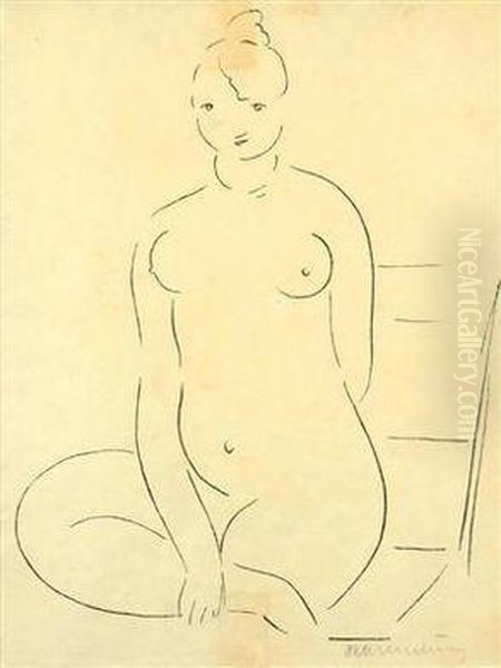 Mimi Oil Painting by Rudolf Kremlicka