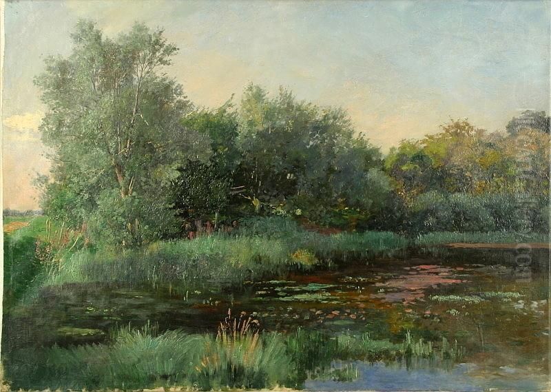 Im Alstertal Oil Painting by Max Kuchel