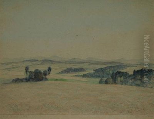 Sommertag Oil Painting by Albert Kunze