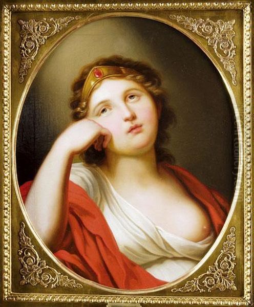 Noi Kepmas Oil Painting by Johann Baptist the Elder Lampi